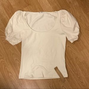 Reformation Frances knit top